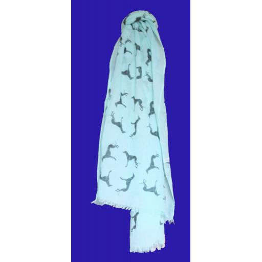 Frayed Greyhound Scarf - variety of colours