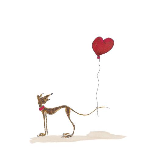 Tail of Love - A4 print by Nellie Doodles