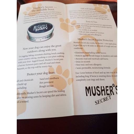 Musher's Secret Paw Wax 200g