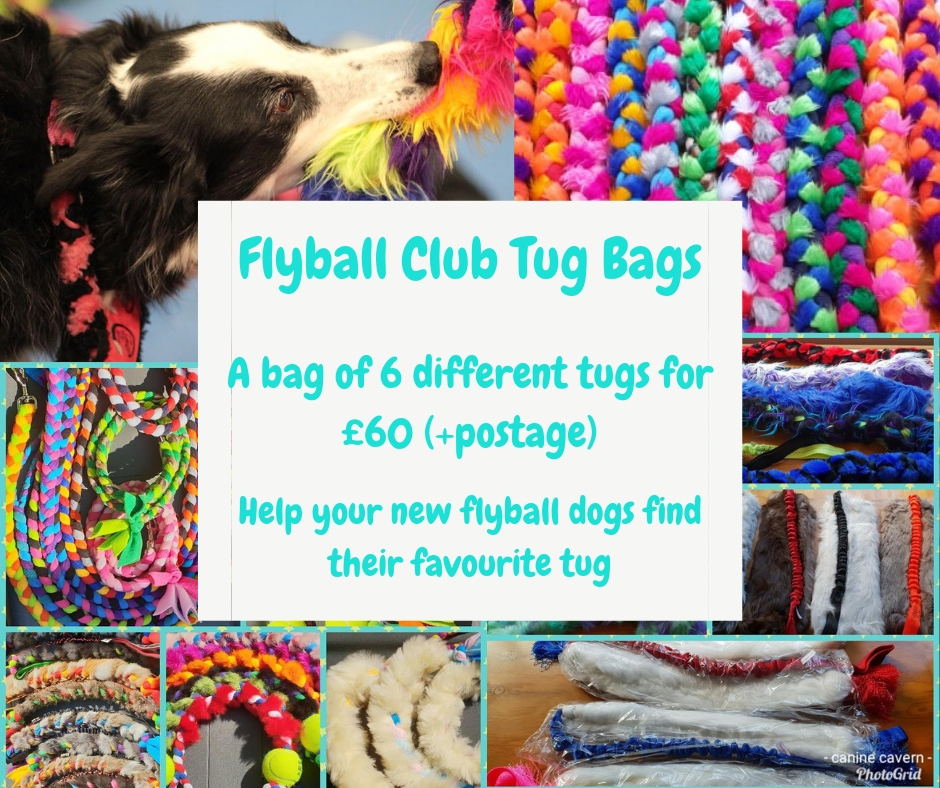 Flyball Club Tug Bags - offer for April 2019